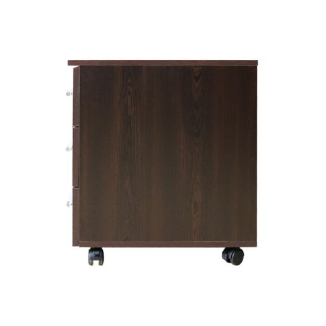 Office Wenge/Ladin Comoda Birou 3 sertare