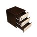 Office Wenge/Ladin Comoda Birou 3 sertare